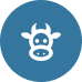ícone de vaca